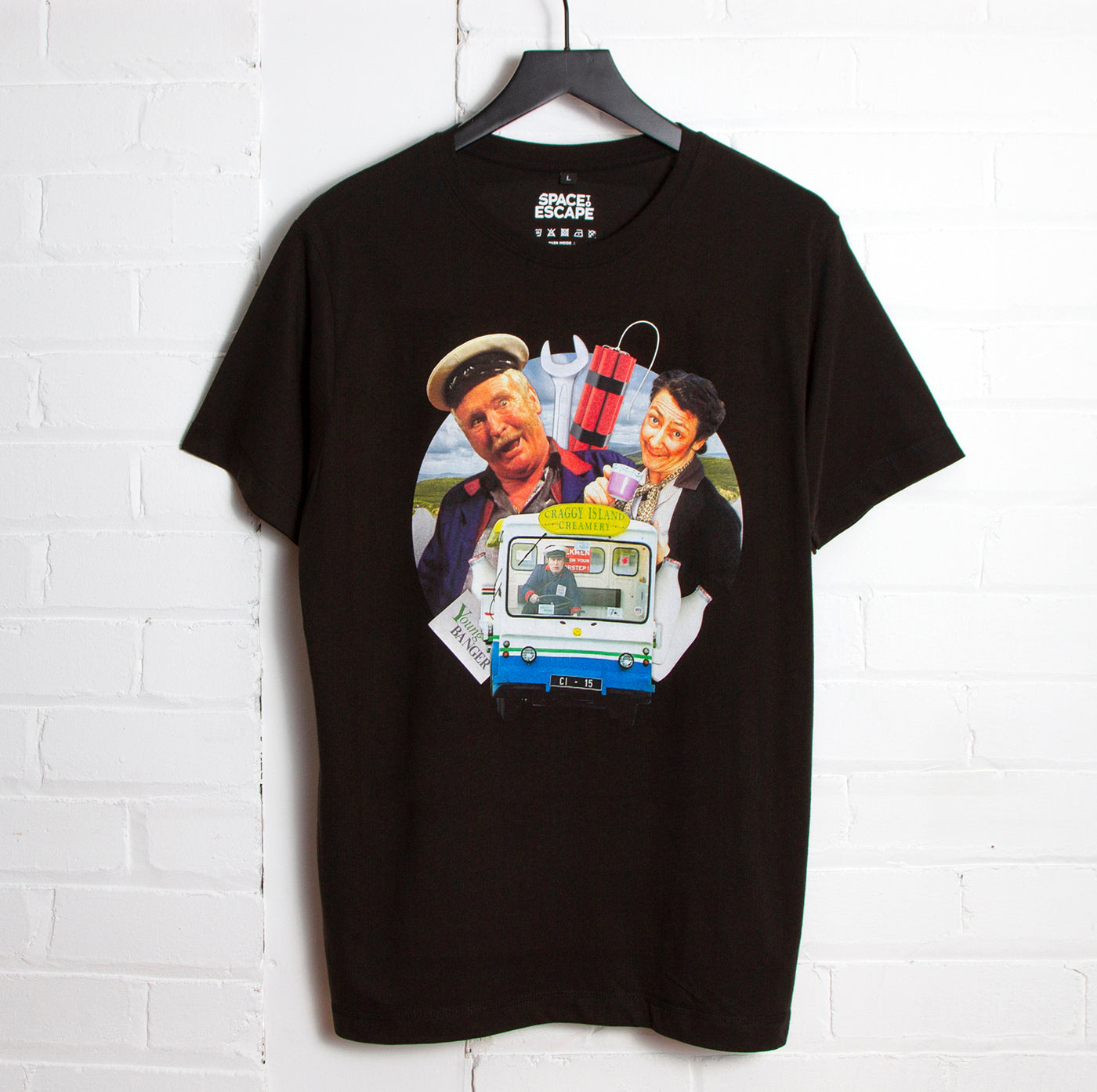 Father Ted Speed - Tshirt - Black