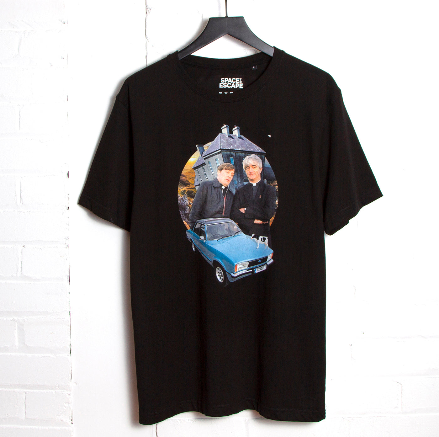 Father Ted Cortina - Tshirt - Black
