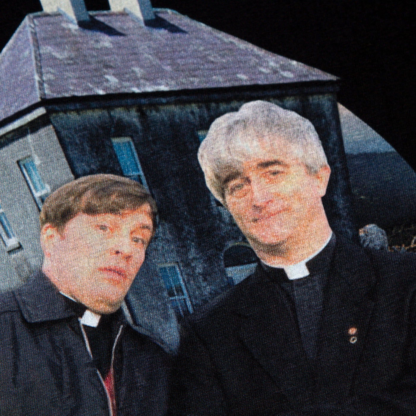 Father Ted Cortina - Tshirt - Black