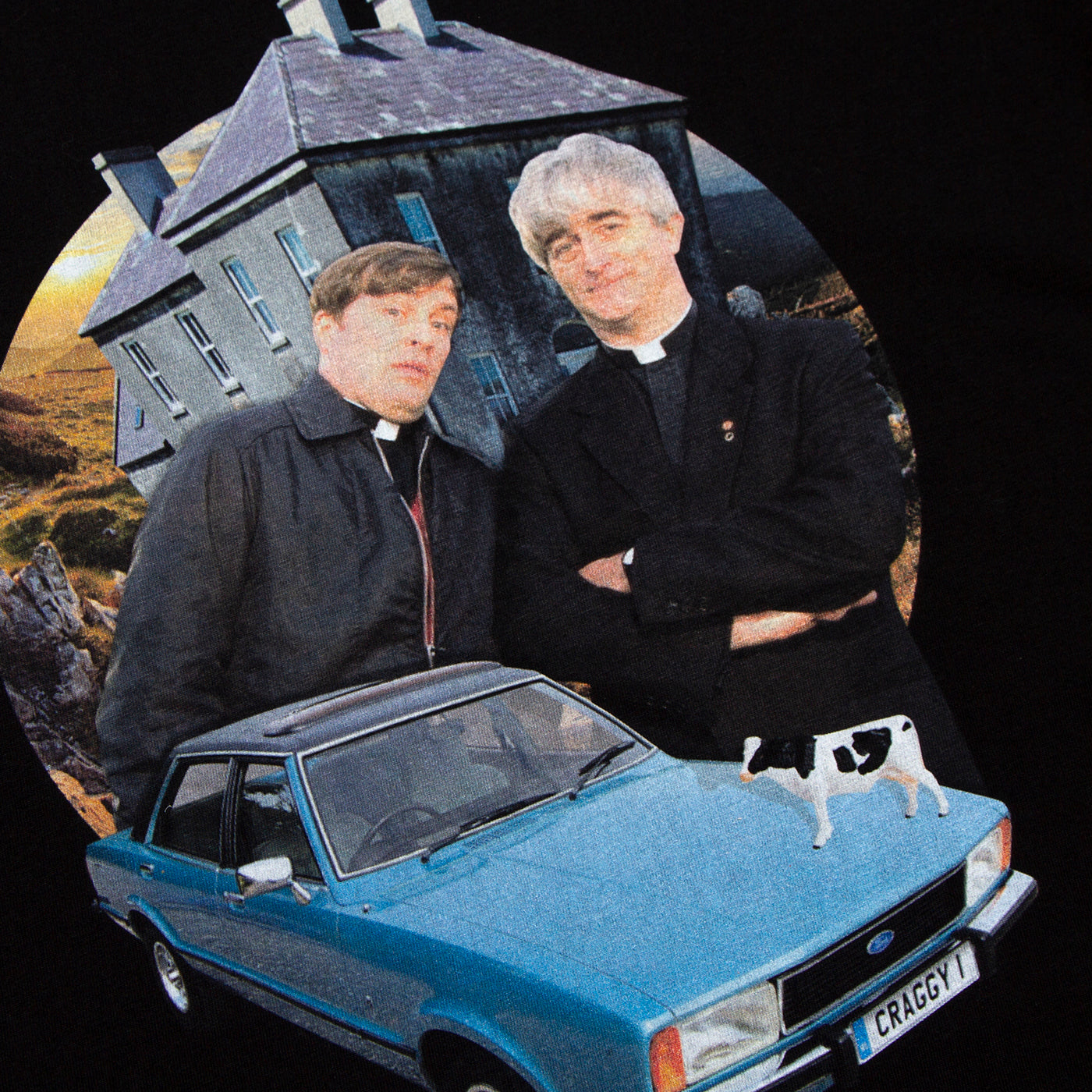 Father Ted Cortina - Tshirt - Black