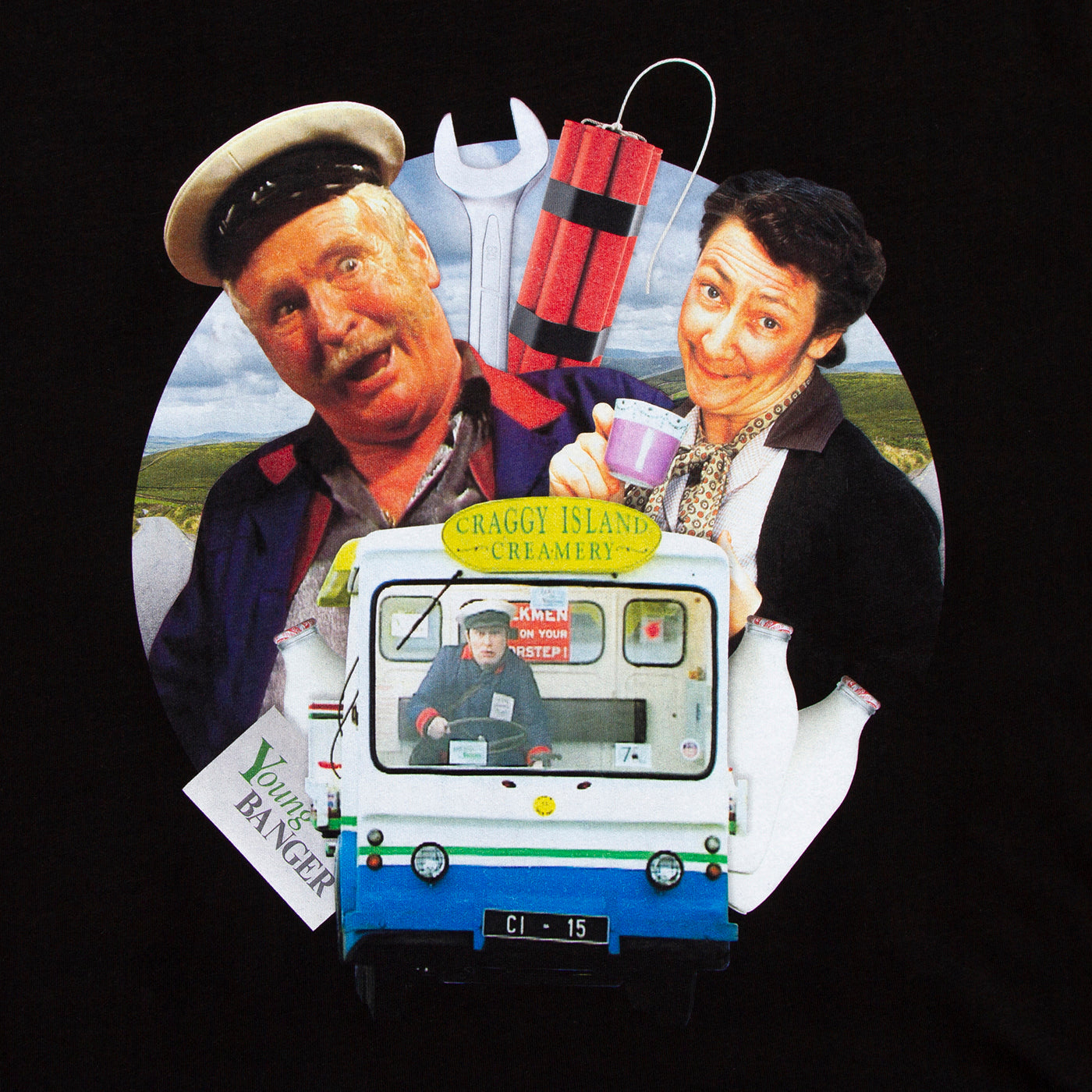 Father Ted Speed - Tshirt - Black