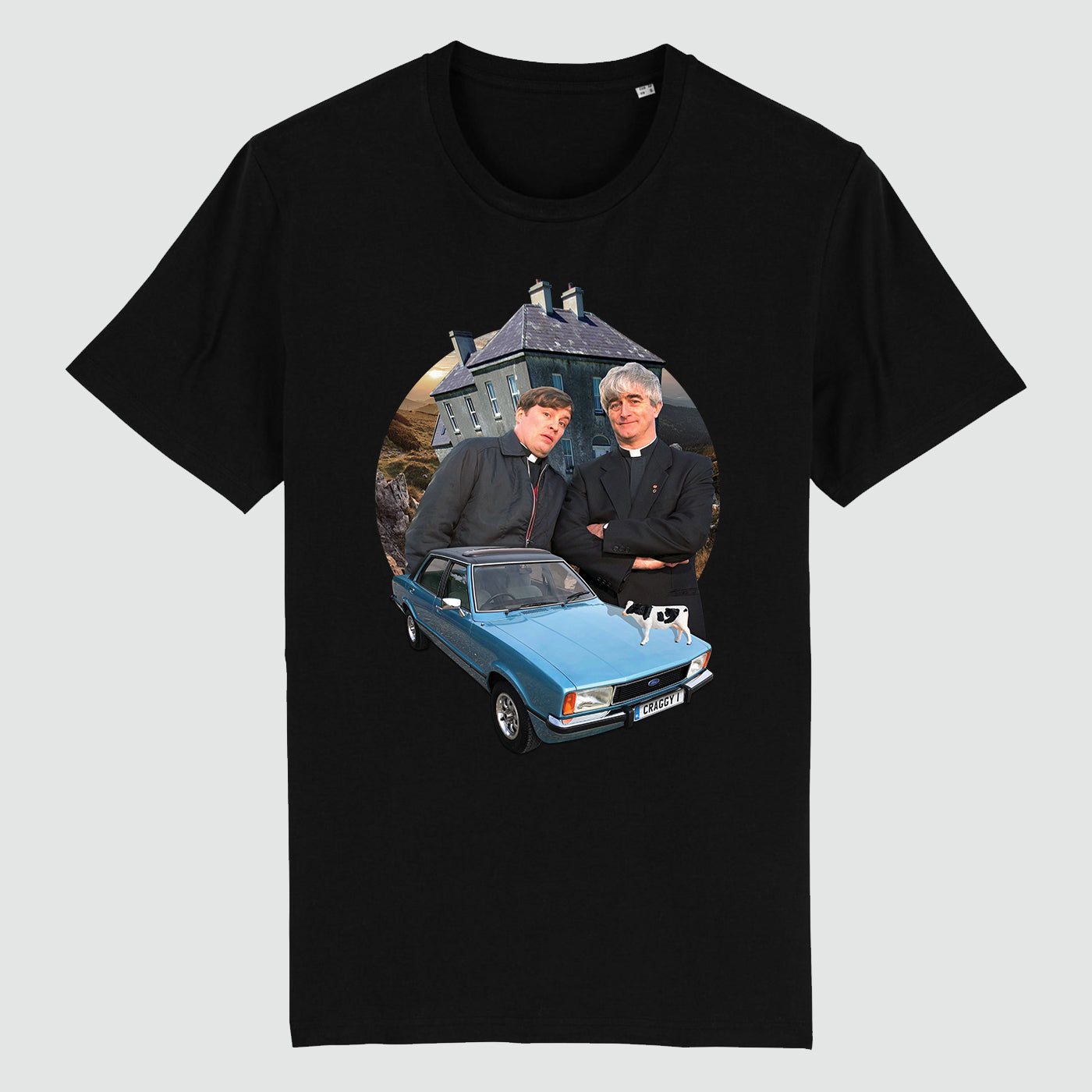 Father Ted Cortina - Tshirt - Black