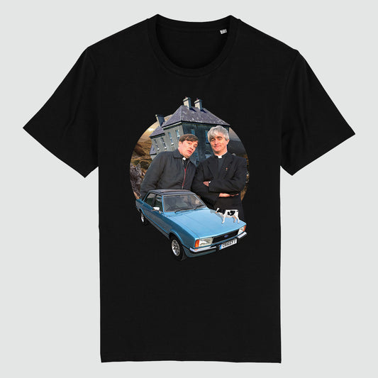 Father Ted Cortina - Tshirt - Black