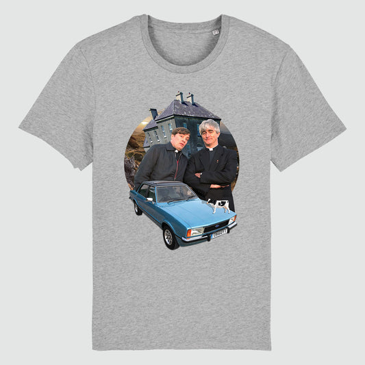 Father Ted Cortina - Tshirt - Grey
