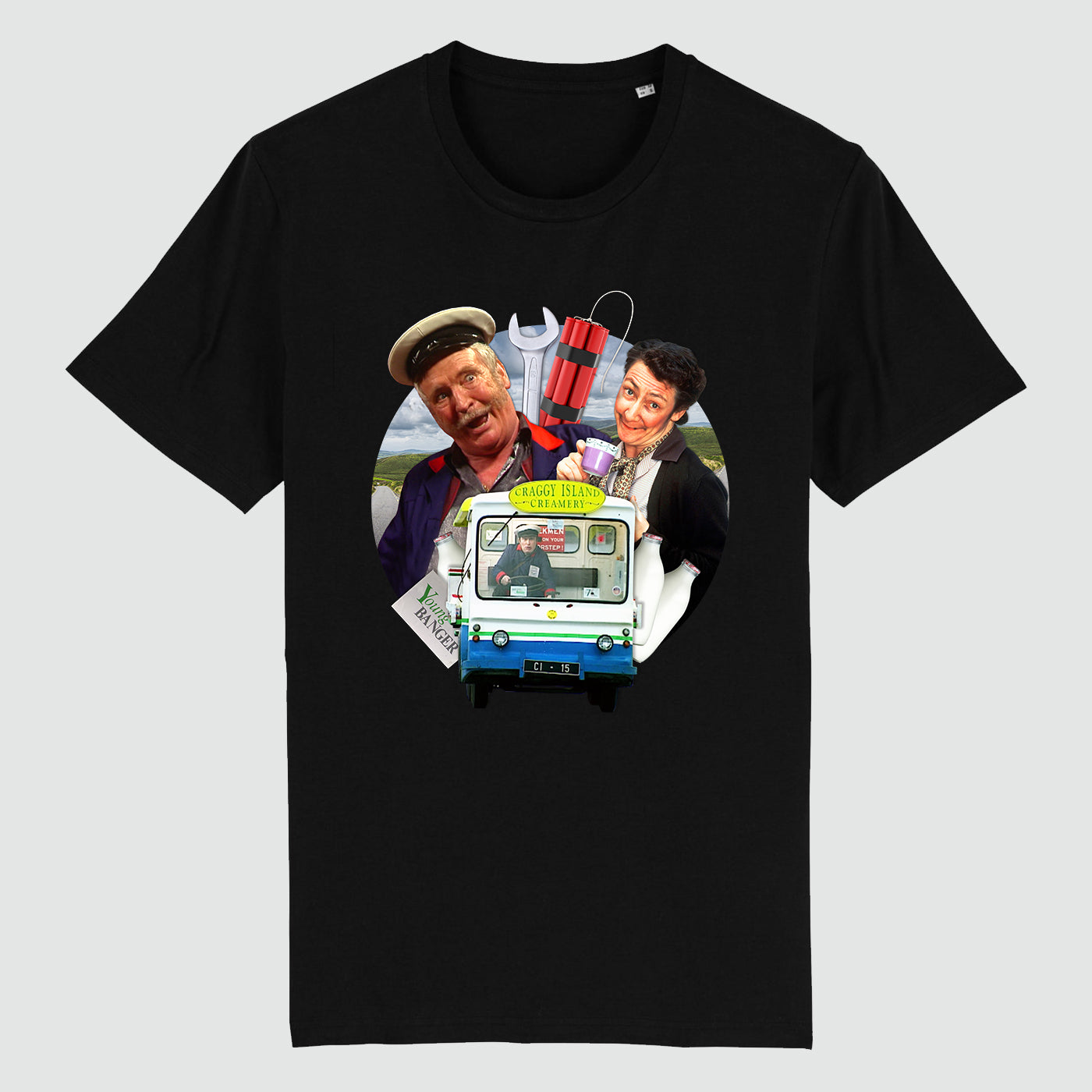 Father Ted Speed - Tshirt - Black
